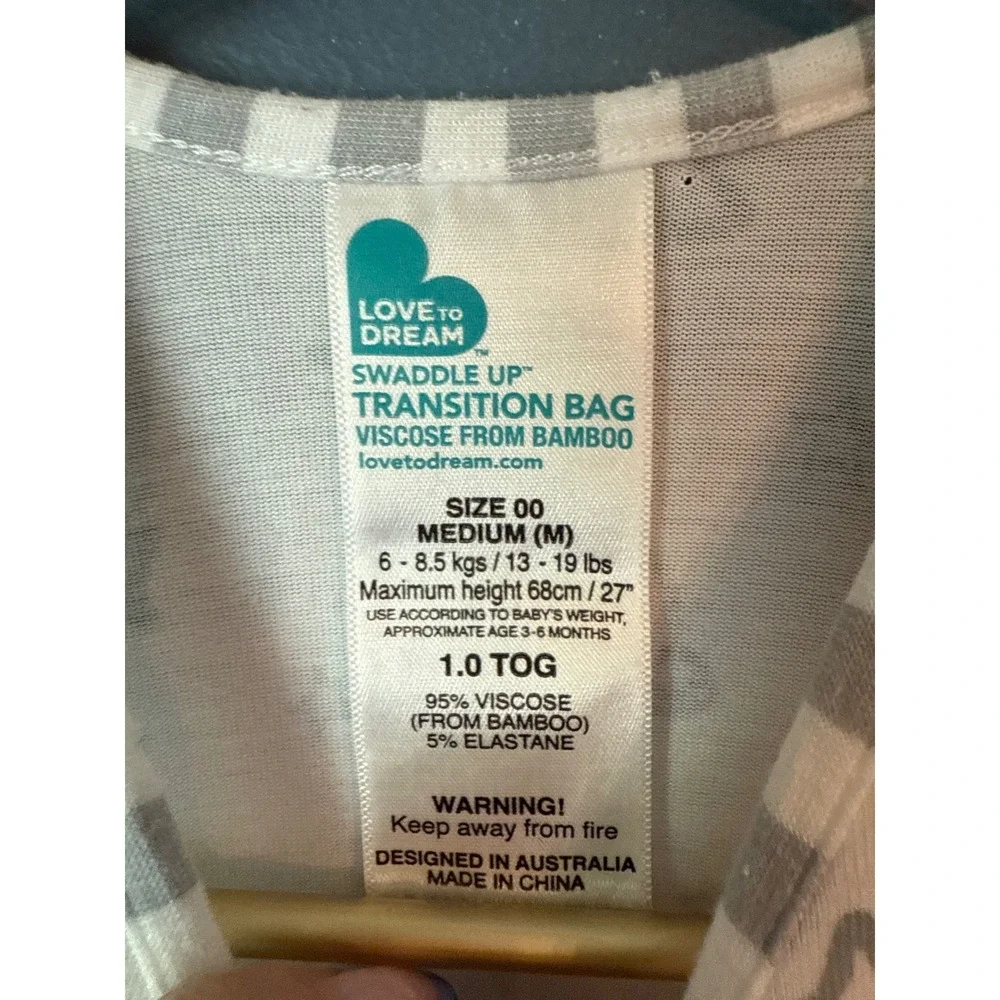 Love To Dream Swaddle UP Transition Bamboo Celestial Print Size Medium 1.0 TOG